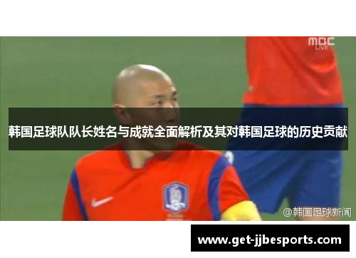 韩国足球队队长姓名与成就全面解析及其对韩国足球的历史贡献